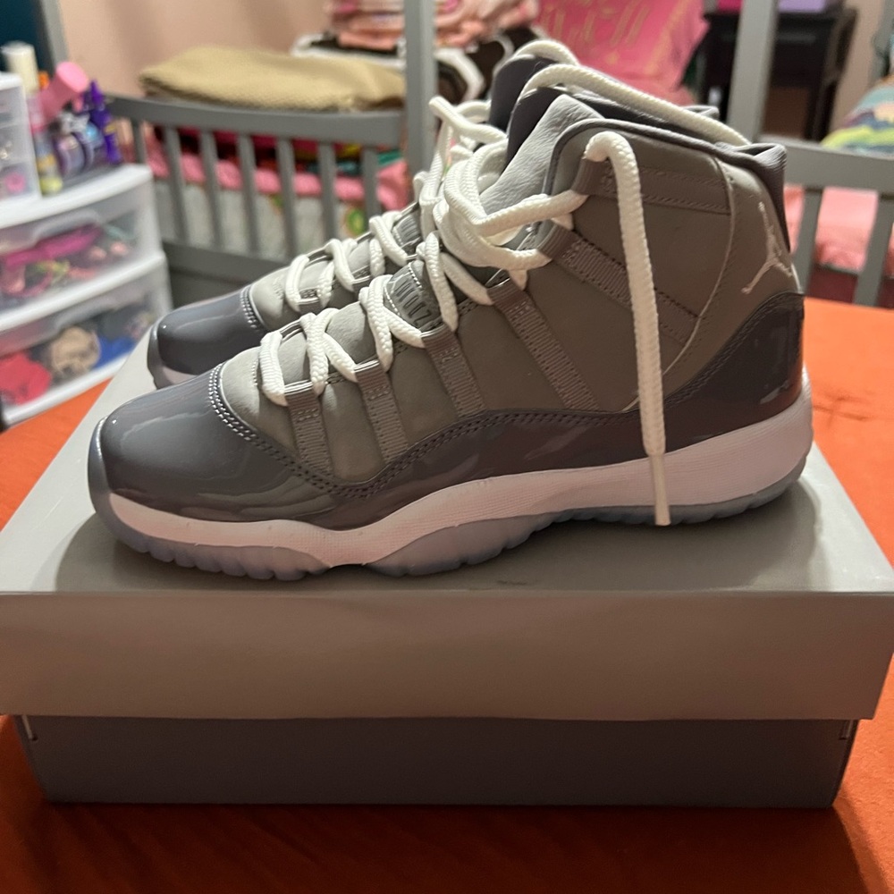 Kids Gray Sneakers